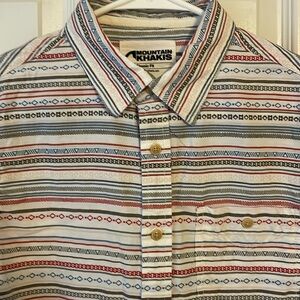 Mountain Khakis Horizons men’s small button down short sleeve shirt
